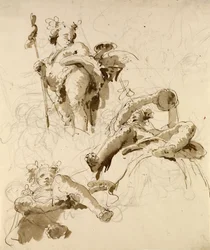 Tre studier av Gud Bacchus